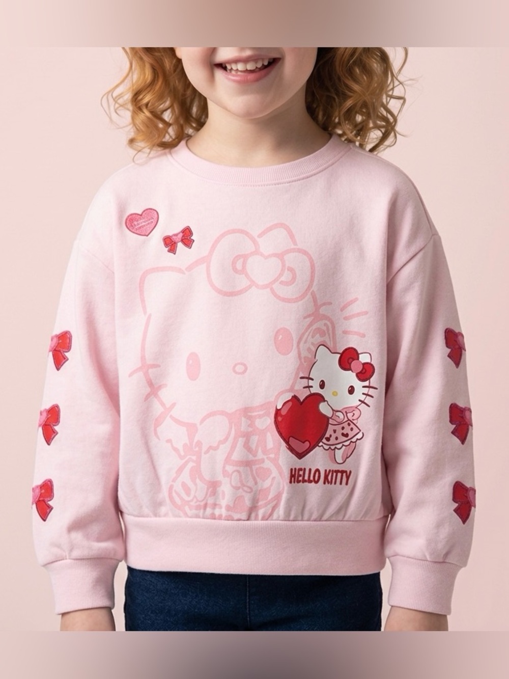 NWT - Hello Kitty Pink Sweatshirt